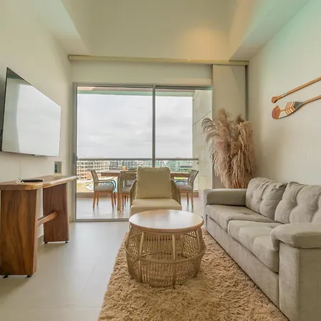 Baia Crystal Luxury - Penthouse Vista A La Laguna Apartamento Cartagena