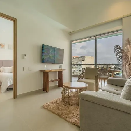 Apartamento Baia Crystal Luxury - Penthouse Vista A La Laguna Cartagena